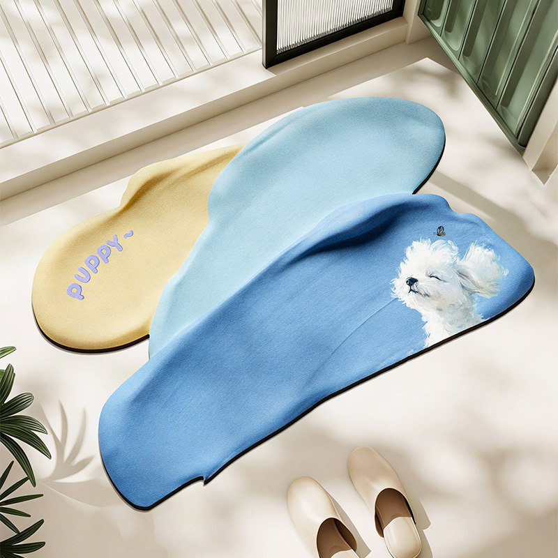 Non Slip Bath Mat - Silicone Diatom Mud Bath Mat Quick