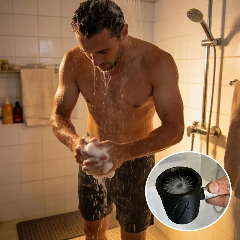Home Bathroom Cleaner - High Pressure Handheld Shower Head ,Flushing