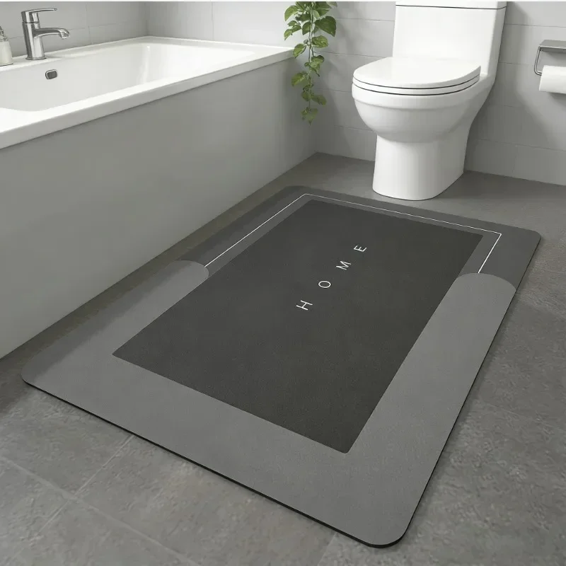 Non Slip Bath Mat - Non Slip Diatom Mud Bath Mat