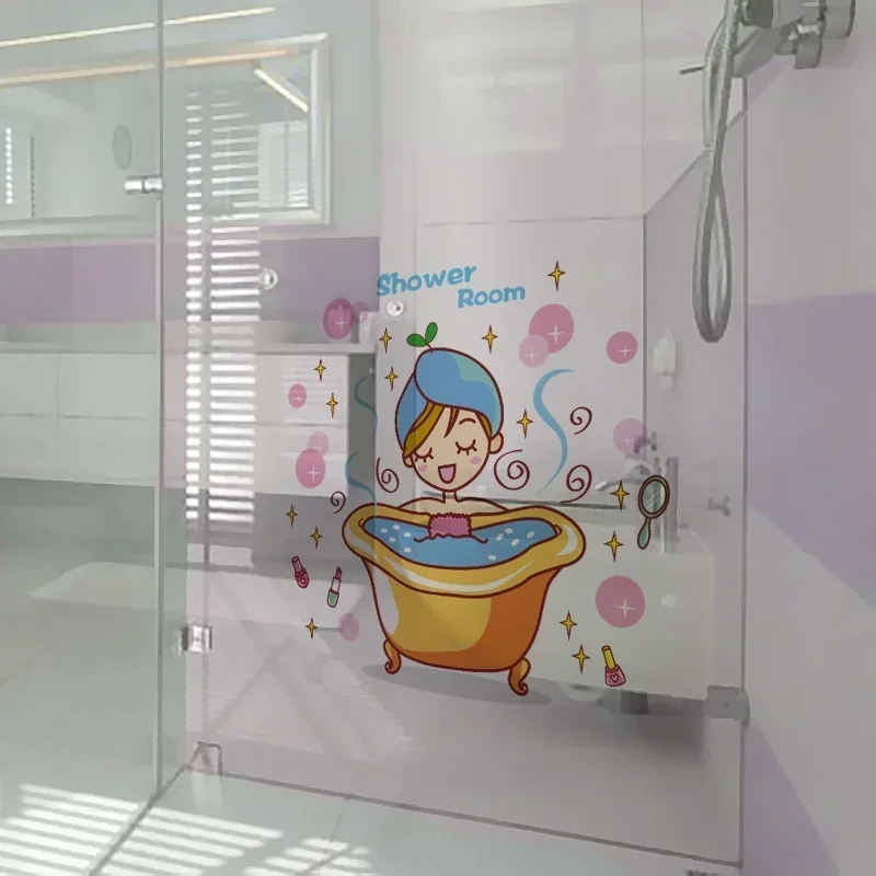 Home Bathroom Wall Tiles - Household Bathroom Door Fashion Decoration Beautiful