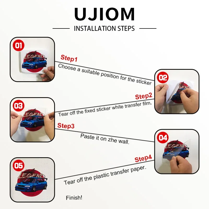 UJIOM Yarichin Club Decor Post - Home Bathroom Wall Tiles recension och pris
