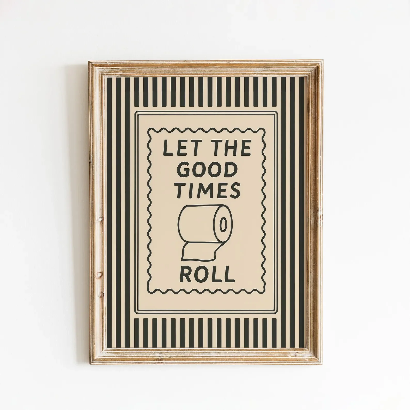 (No frame)Let the Good Times R - Home Goods Bathroom Decor recension och pris