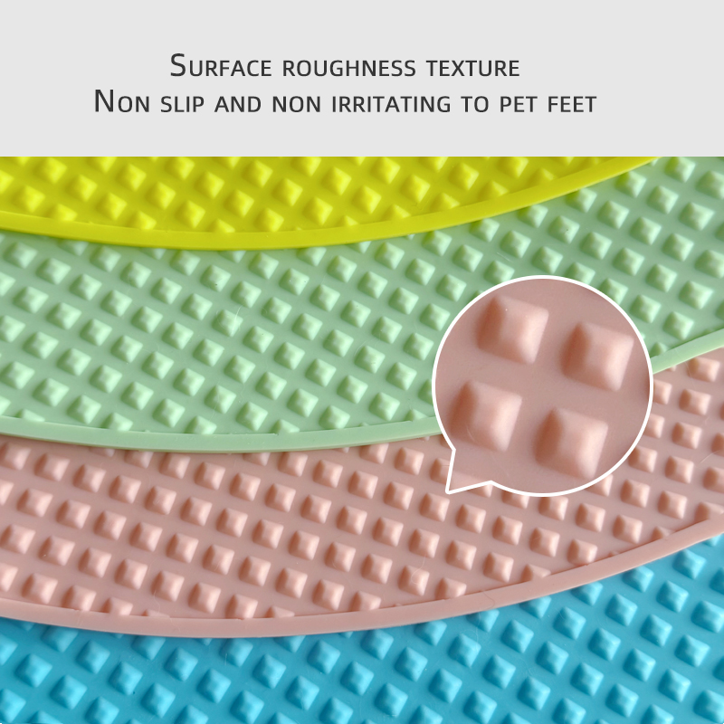 Round Non-Slip Silicone Dog Be - Non Slip Bath Mat recension och pris