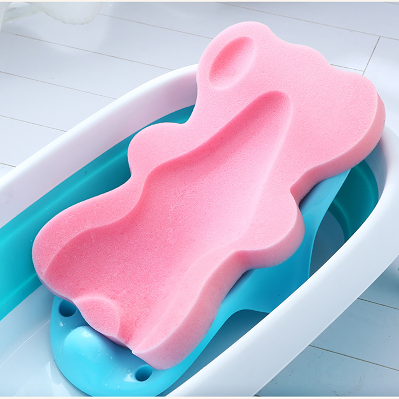 Baby Bathing Mat with Net Cove - Non Slip Bath Mat recension och pris