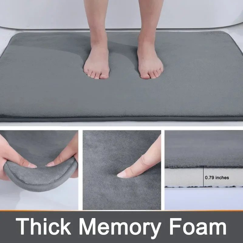 Memory Foam Bath Mat Non Slip  - Non Slip Bath Mat recension och pris