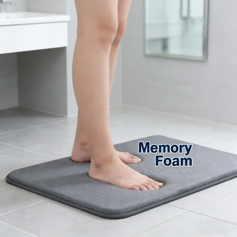 Memory Foam Bath Mat Non Slip  - Non Slip Bath Mat recension och pris