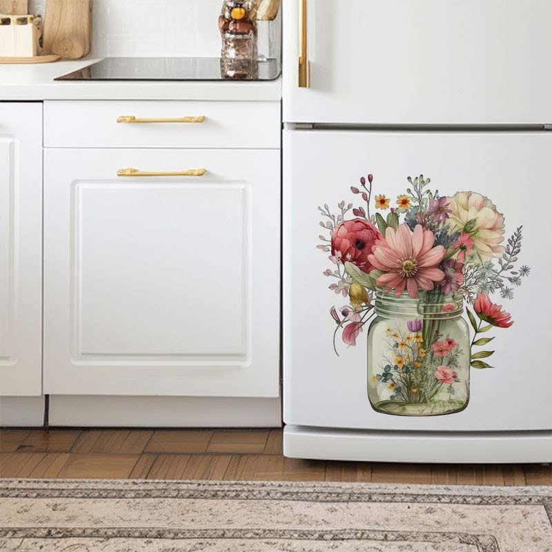 Rural Style Flower Watercolor  - Home Bathroom Wall Tiles recension och pris