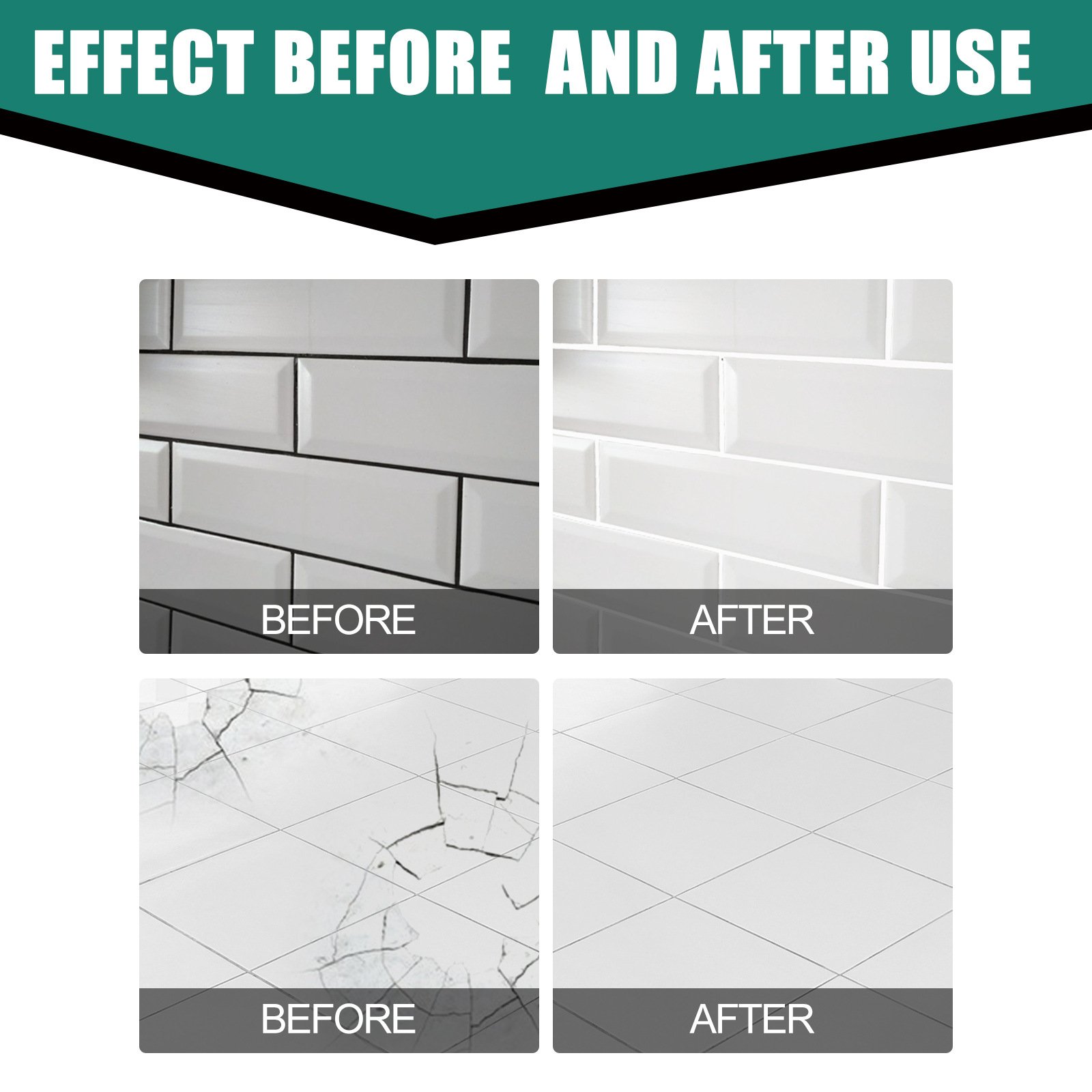 Tile Filler Waterproof Tile Re - Home Bathroom Wall Tiles recension och pris