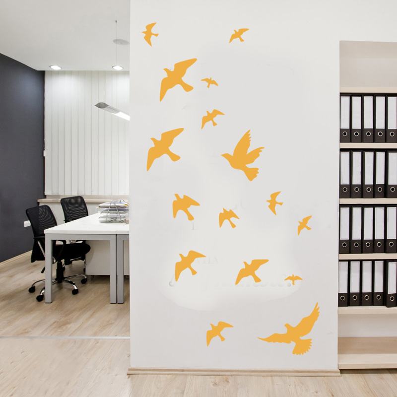 12Pcs/set Bird Wall Stickers H - Home Bathroom Wall Tiles recension och pris