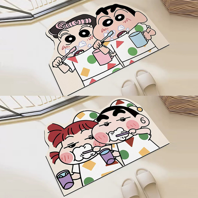 Crayon Shinchan Bath Shower Ma - Non Slip Bath Mat recension och pris