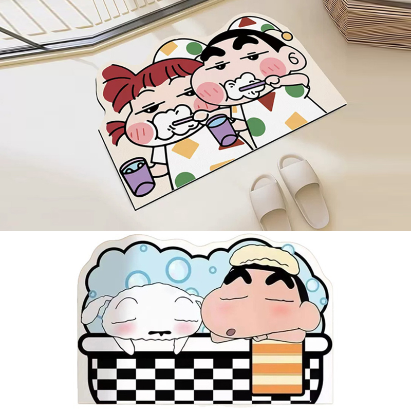 Crayon Shinchan Bath Shower Ma - Non Slip Bath Mat recension och pris