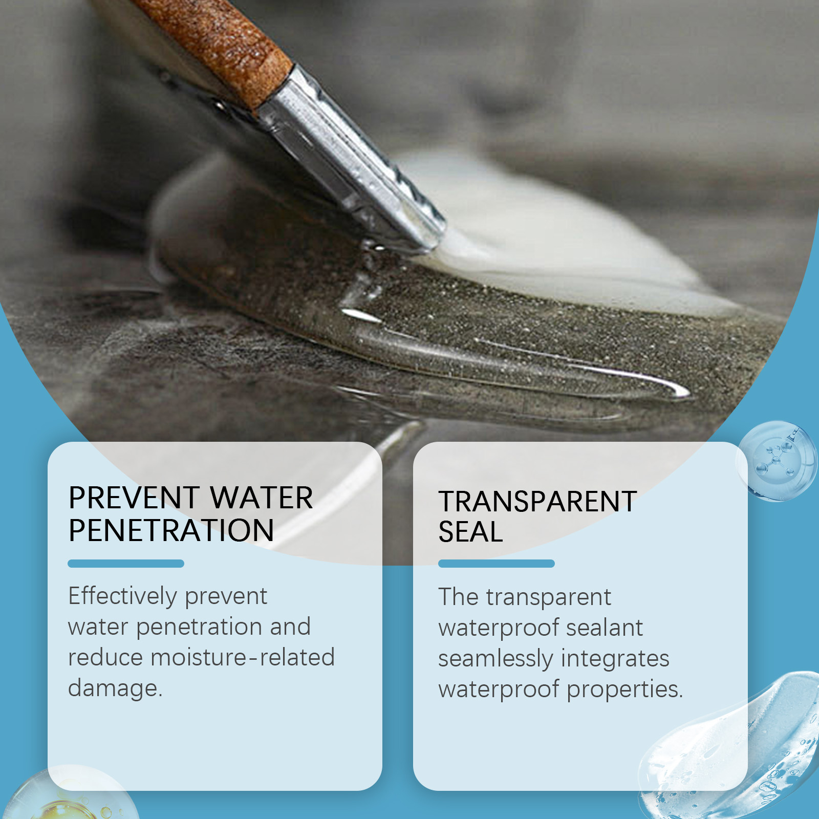 Transparent Waterproof Sealant - Home Bathroom Wall Tiles recension och pris