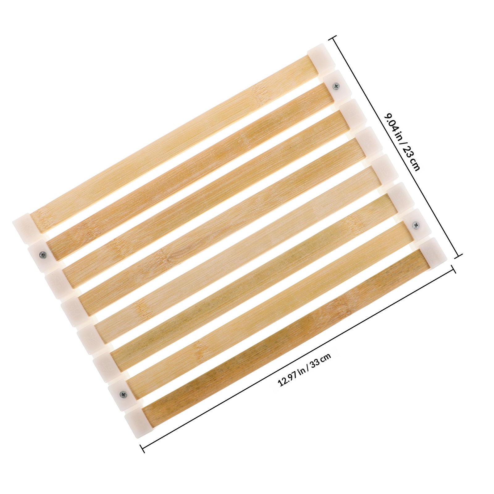 Bamboo Sauna Sitting Mat Handc - Non Slip Bath Mat recension och pris