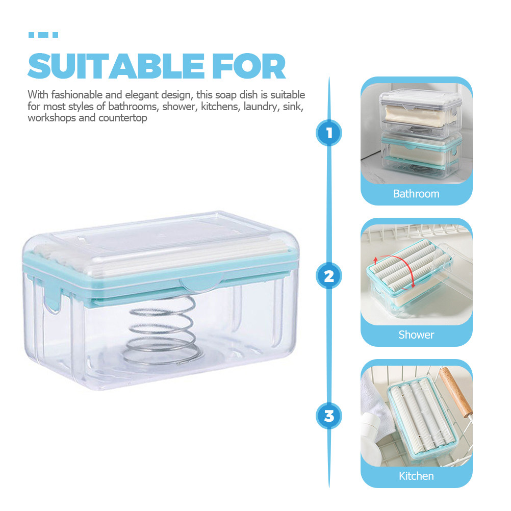Bar Soap Foaming Container Hig - Home Bathroom Cleaning Solution recension och pris